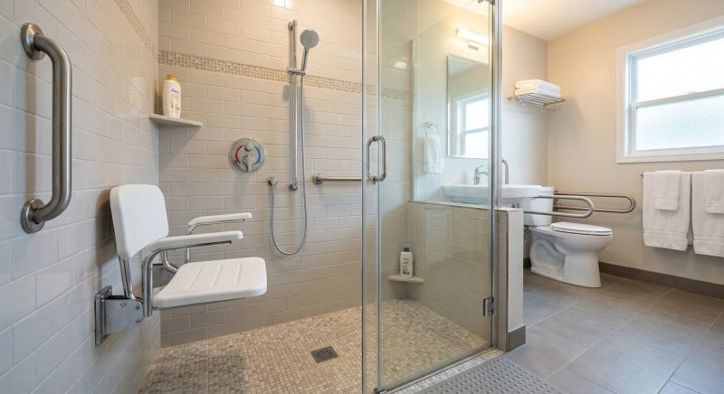 Elderly Shower Installation in Framingham, MA